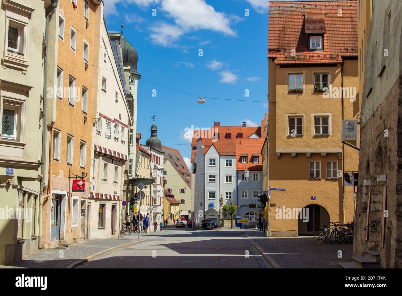 Regensburg, Bavière, Allemagne, Europe Banque D'Images