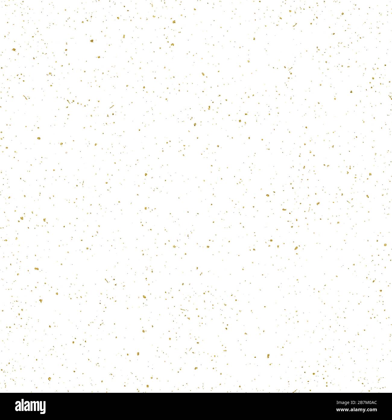 Poussière texturée dorée brillante vectorielle abstraite, taches avec feuille d'or étincelante sur fond blanc. Fond pailleté doré pour Noël, mariage Illustration de Vecteur