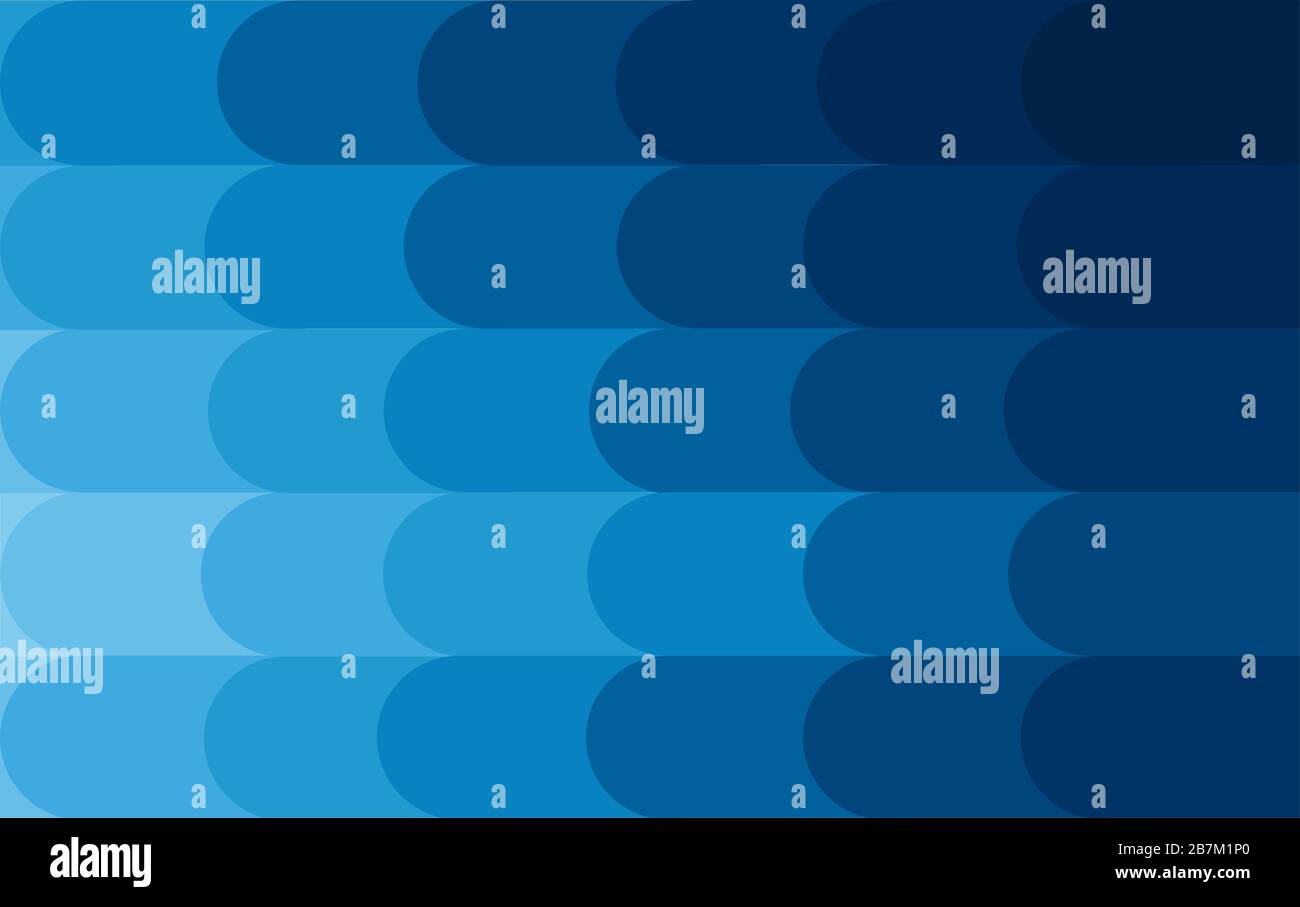 arrière-plan abstrait bleu ellipse Banque D'Images