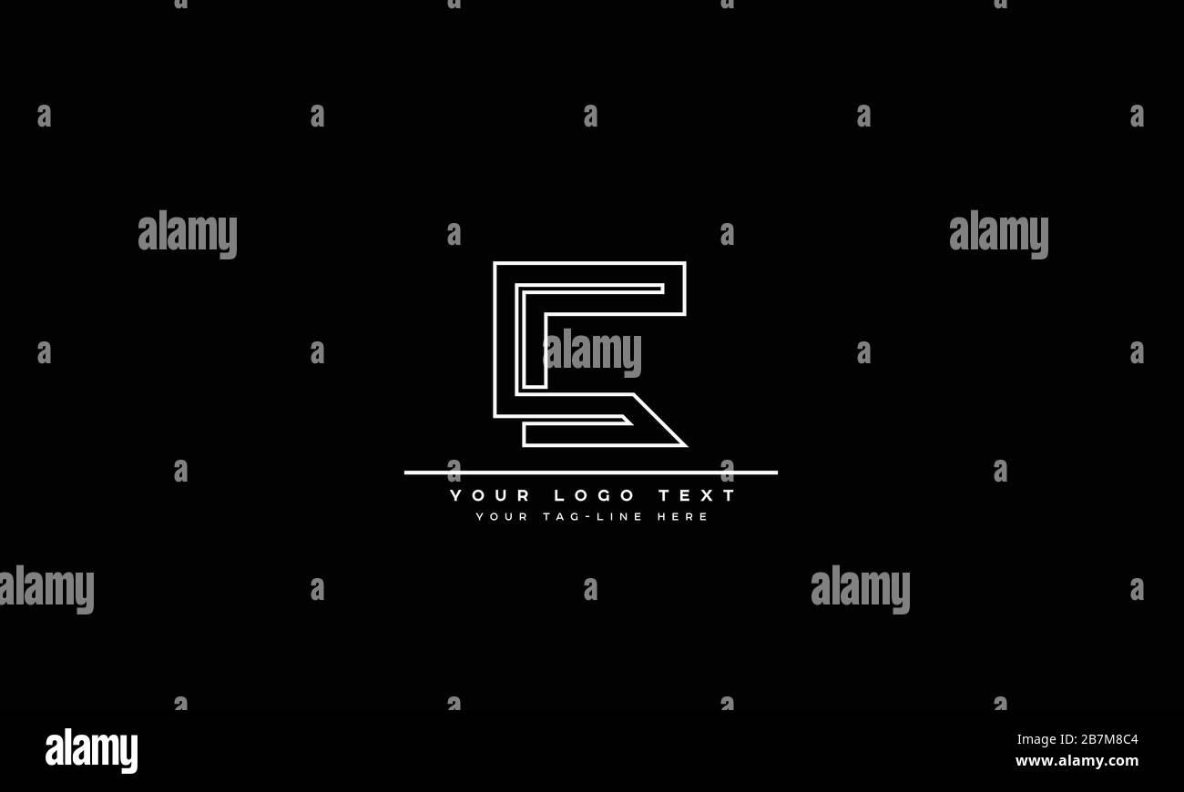 Lettre abstraite C logo Vector Template Design Illustration de Vecteur
