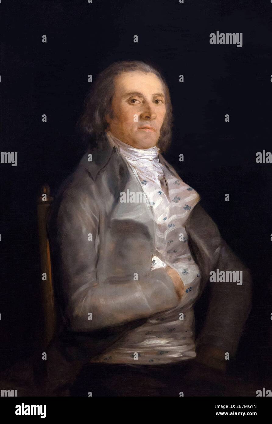Don Andres del Peral, Francisco de Goya, vers 1798, Banque D'Images