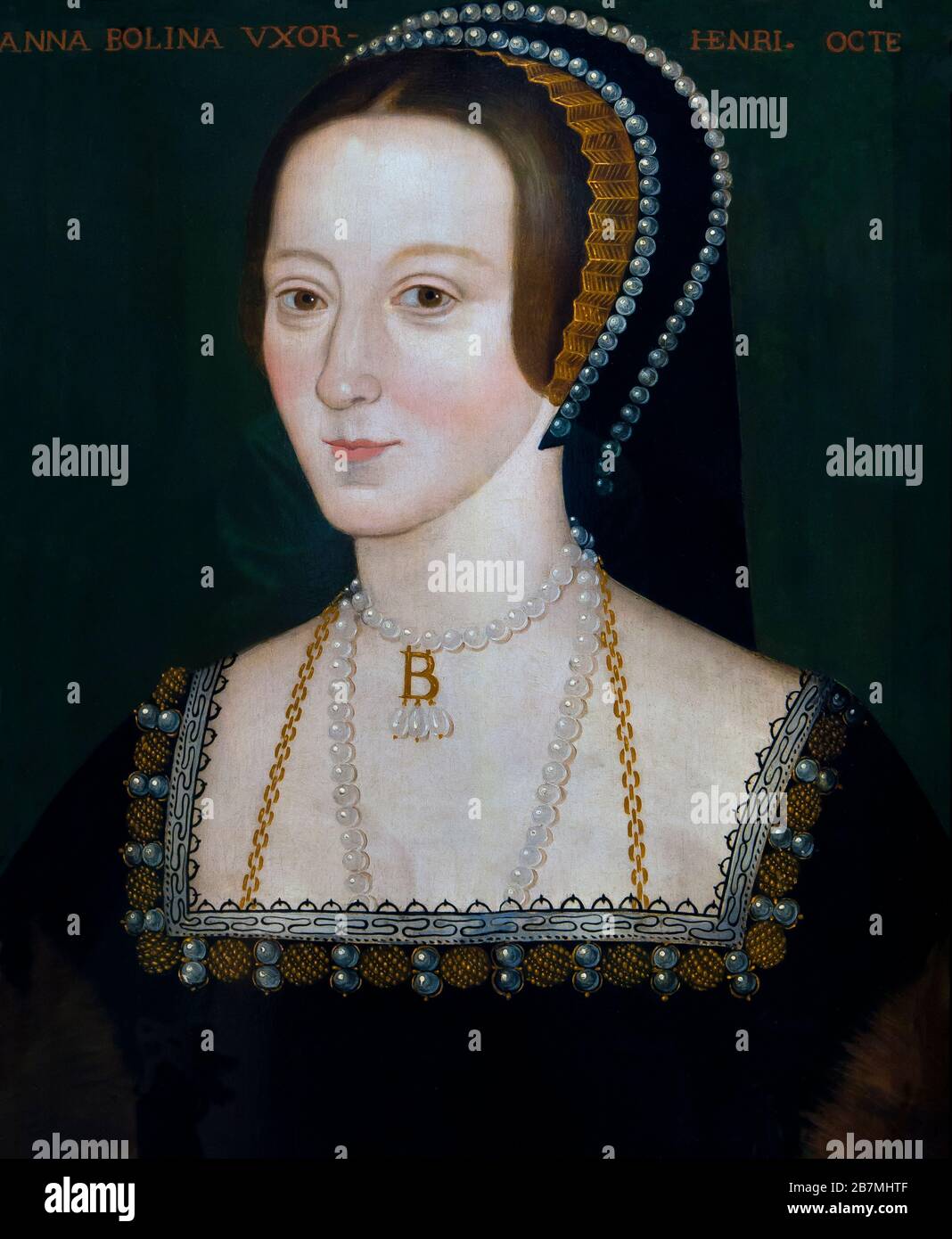 Anne Boleyn, XVIe siècle, artiste inconnu, Banque D'Images