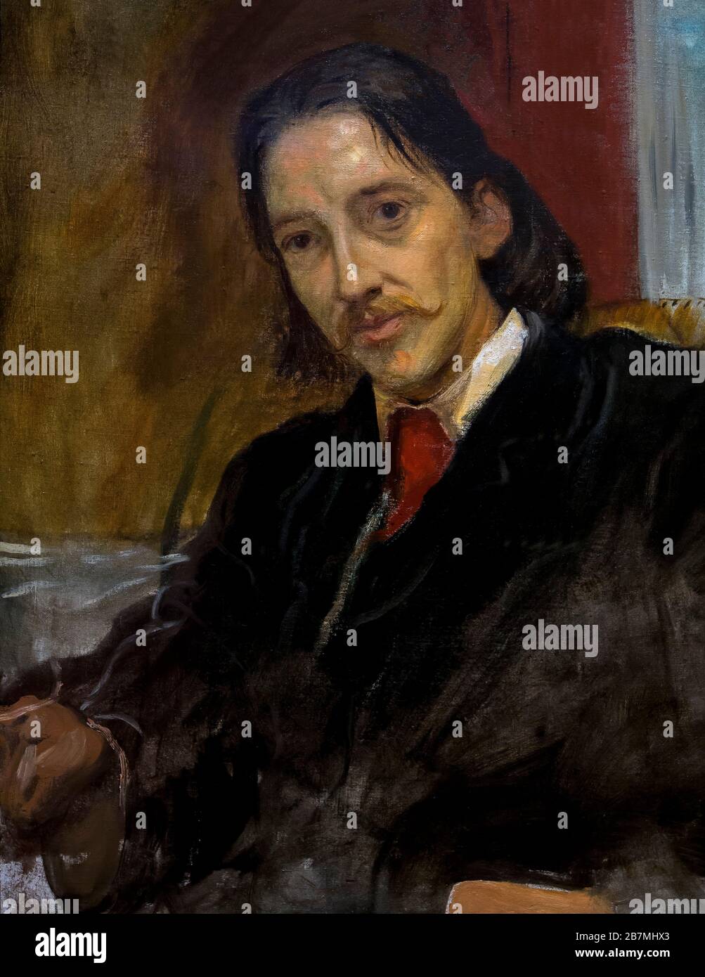 Robert Louis Stevenson, sir William Blake Stevenson, 1887, Banque D'Images