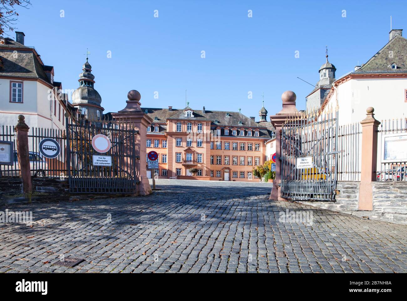 Château de Schloss Berleburg, Bad Berleburg, Wittgensteiner Land district, Rhénanie-du-Nord-Westphalie, Allemagne, Europe Banque D'Images