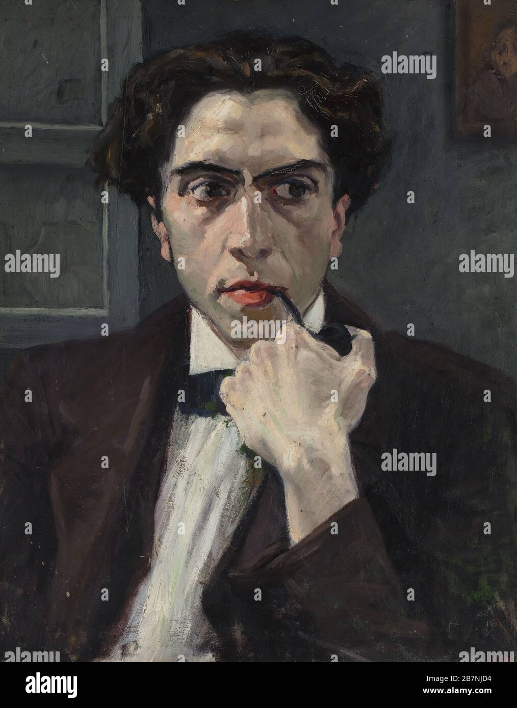 Portrait d'Emili Fontbona (1879-1938) , c. Collection privée. Banque D'Images