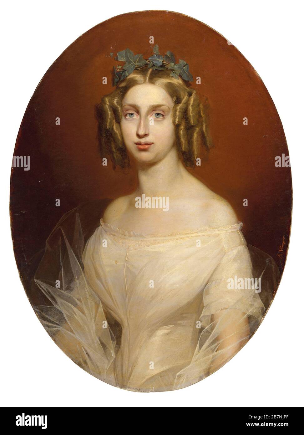 Maria Theresa d'Autriche (1801-1855), Reine de Sardaigne, première moitié du 19ème cent. Collection privée. Banque D'Images
