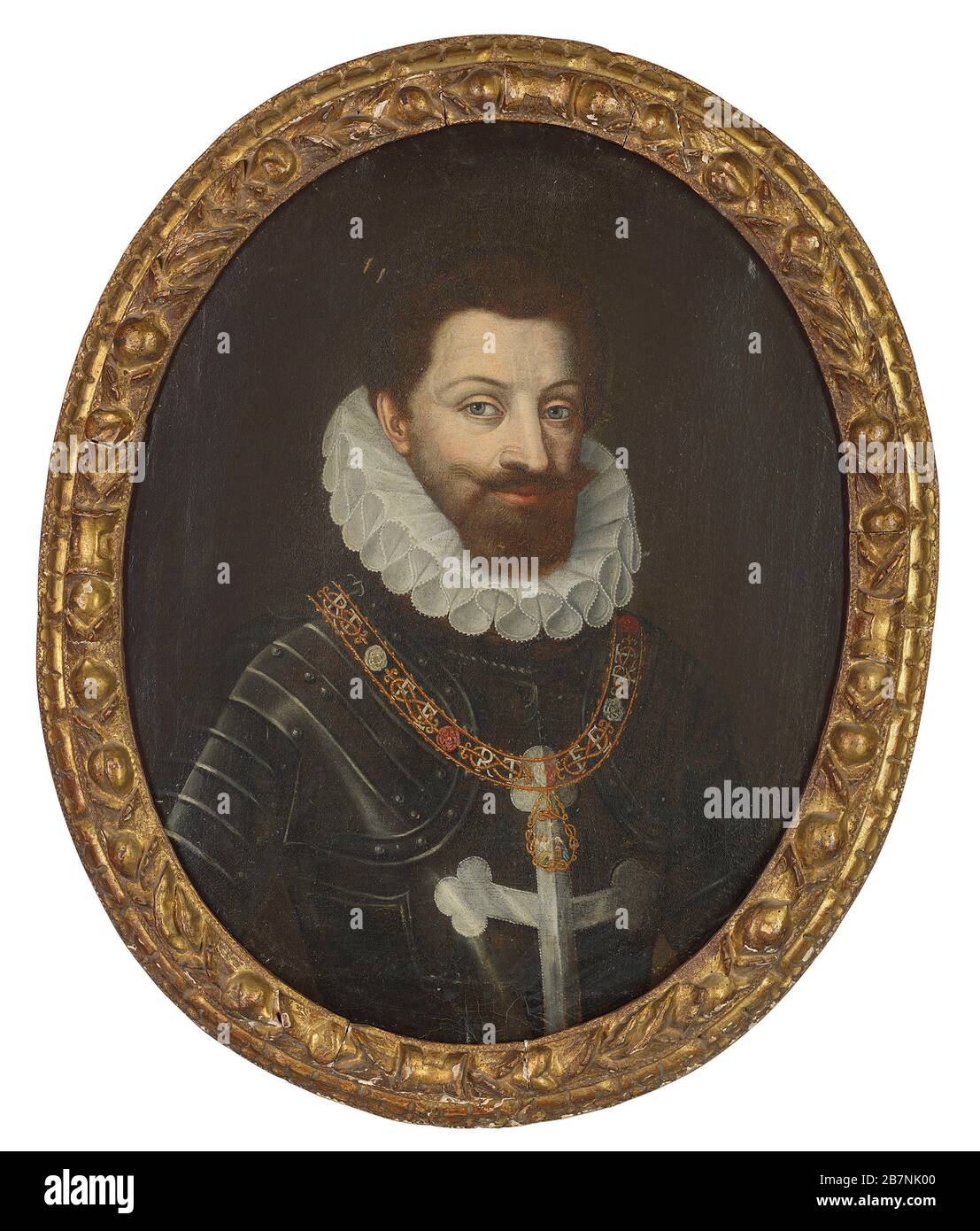 Portrait de Charles Emmanuel I (1562-1630), duc de Savoie, après 1600. Collection privée. Banque D'Images