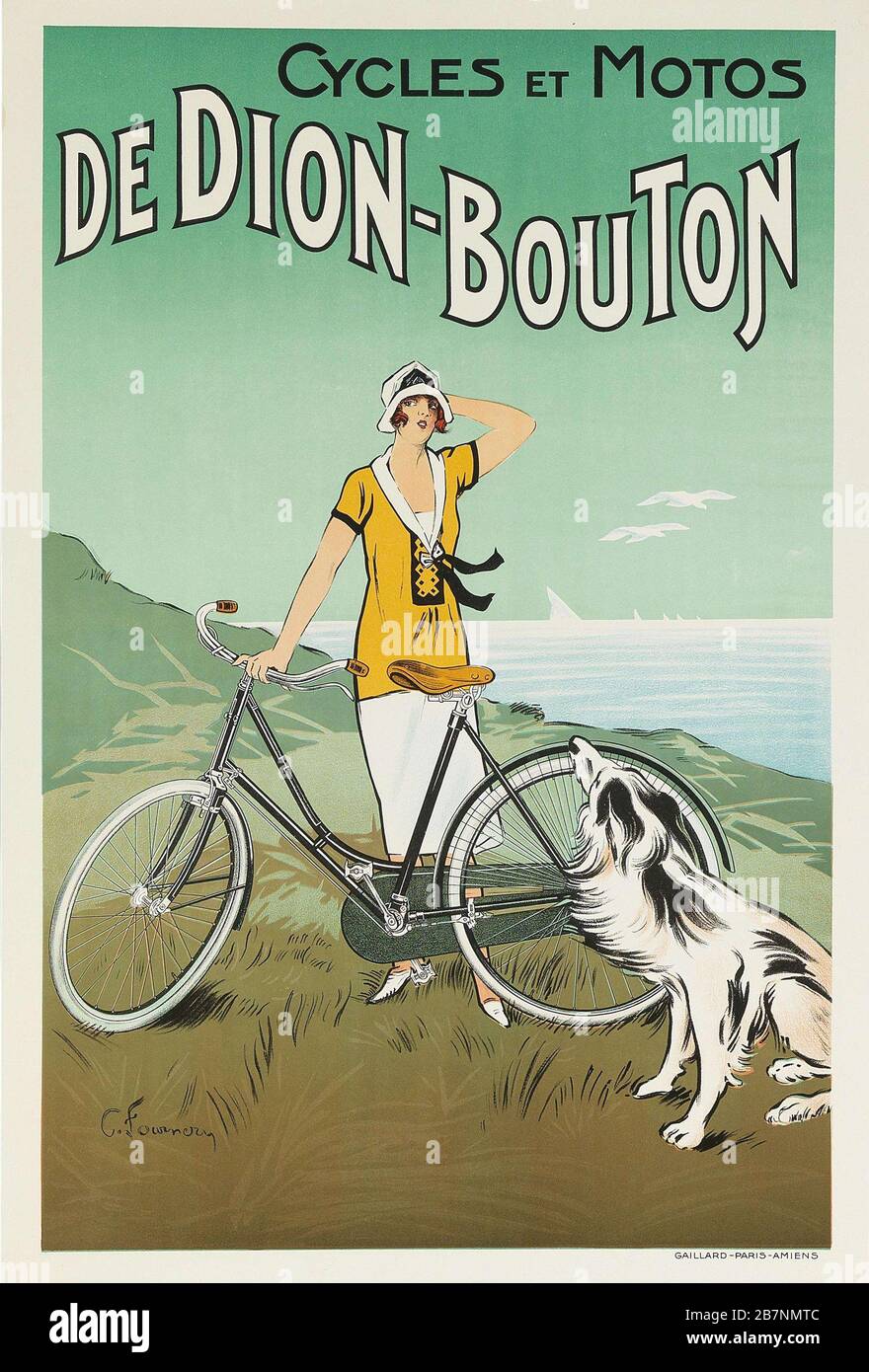 Cycles et Motos de Dion-Bouton, années 1920. Collection privée. Banque D'Images