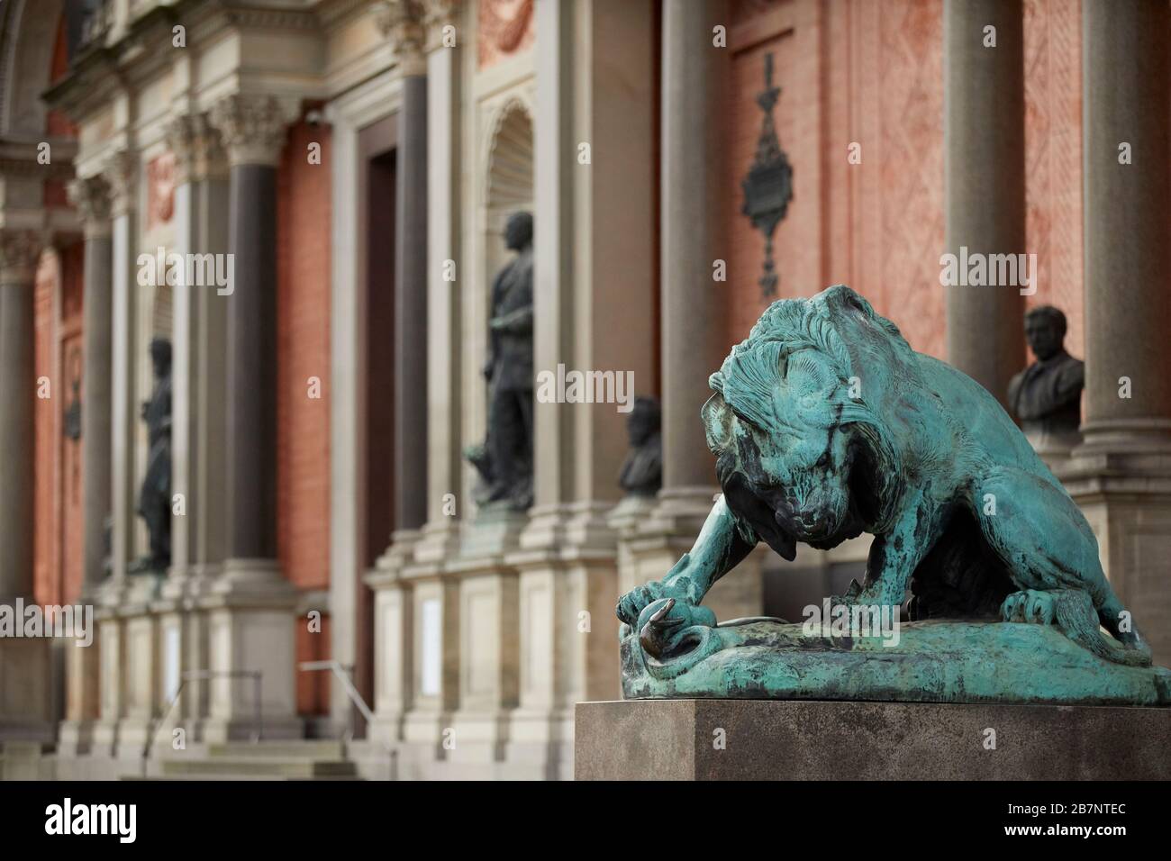 Copenhague, la capitale du Danemark, NY Carlsberg Glyptotek Musée des Beaux-Arts avec des sculptures méditerranéennes anciennes Banque D'Images