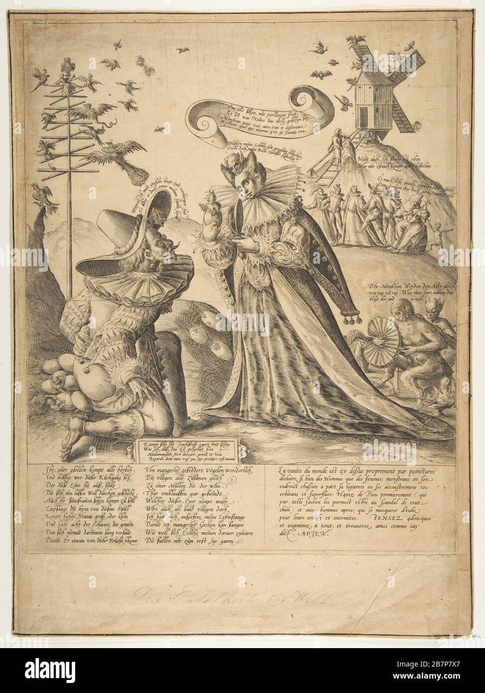 Allegory of vanity Banque de photographies et d’images à haute ...