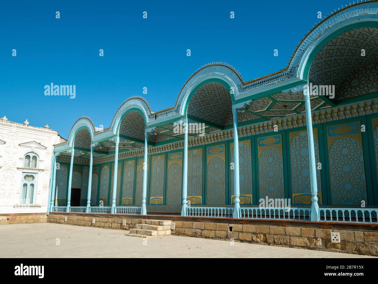 Palais Sitorai Mohi Hosa, Boukhara, Ouzbékistan Banque D'Images