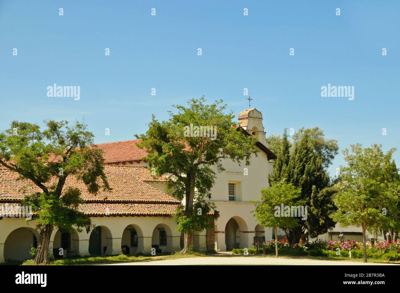 La mission de San Juan Bautista Banque D'Images