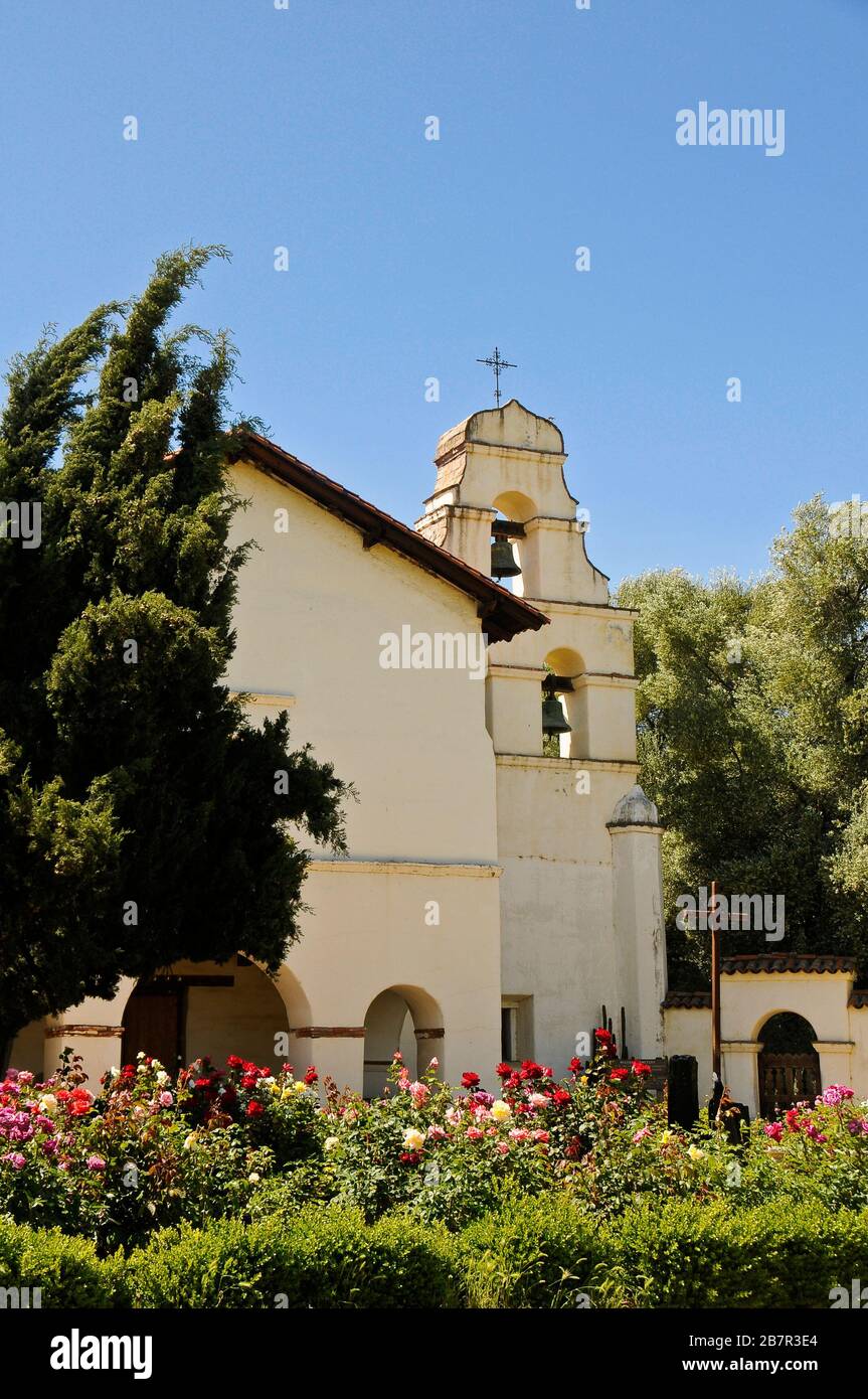 La mission de San Juan Bautista Banque D'Images