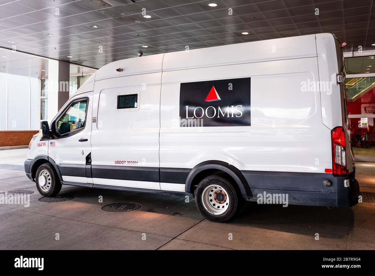 Loomis security van Banque de photographies et d’images à haute