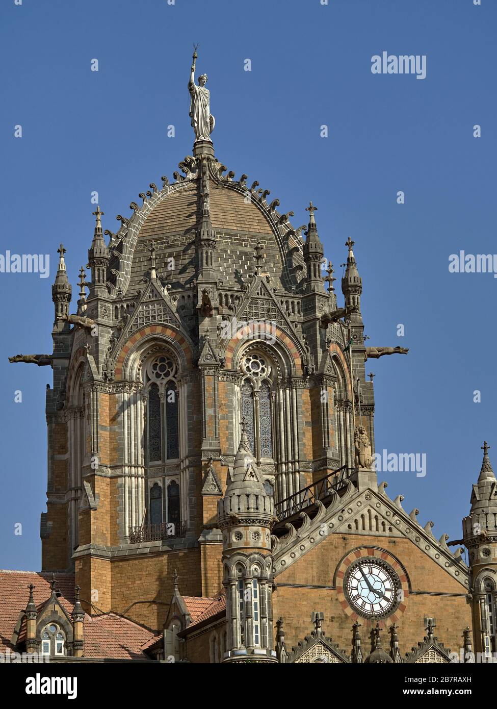 24 févr. 2020 Chhatrapati Shivaji Maharaj Terminus Victoria Terminus station-UNESCO site du patrimoine mondial Mumbai maharashtra INDE asie Banque D'Images