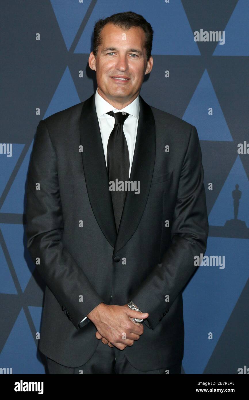 27 octobre 2019, Los Angeles, CA, États-Unis: LOS ANGELES - OCT 27: Scott Stuber aux Governors Awards au Dolby Theatre le 27 octobre 2019 à Los Angeles, CA (Credit image: © Kay Blake/ZUMA Wire) Banque D'Images