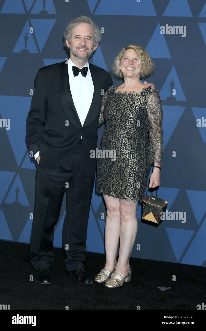 27 octobre 2019, Los Angeles, CA, USA: LOS ANGELES - OCT 27: Scott Alexander, Debbie Alexander aux Governors Awards au Dolby Theatre le 27 octobre 2019 à Los Angeles, CA (Credit image: © Kay Blake/ZUMA Wire) Banque D'Images