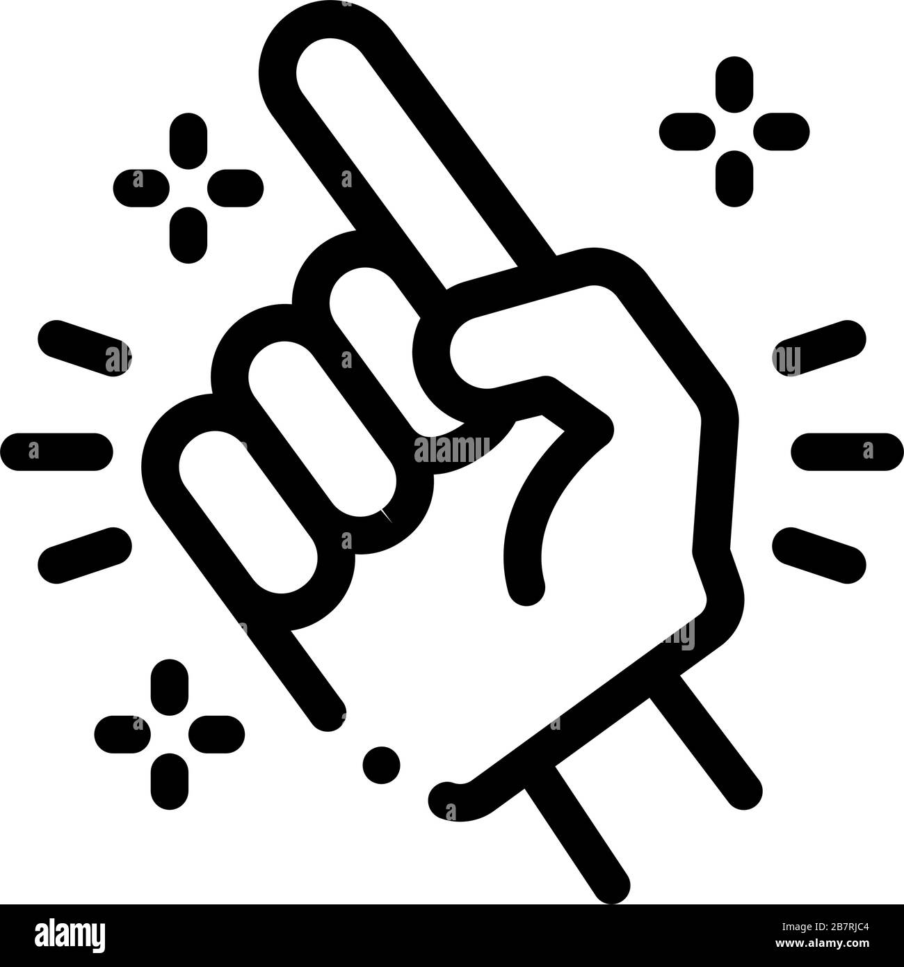 Référence de l'icône de comparaison illustration du contour vectoriel Illustration de Vecteur