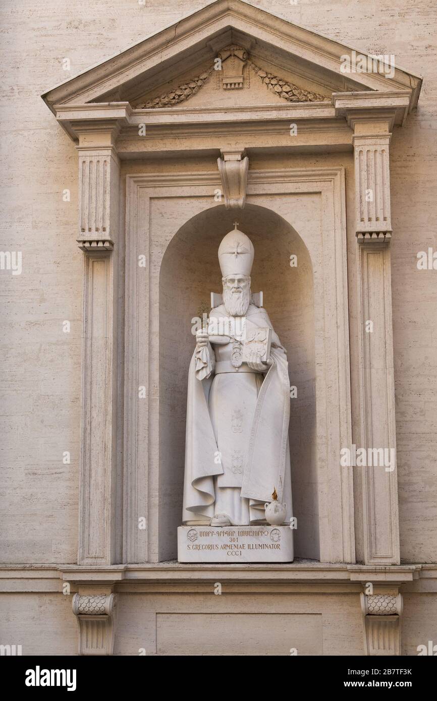 Saint Gregorius au Vatican Banque D'Images