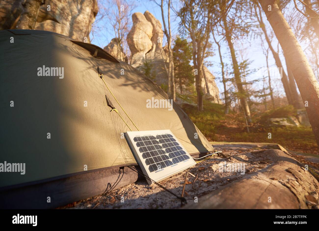 Solar tent Banque de photographies et d'images à haute résolution - Alamy