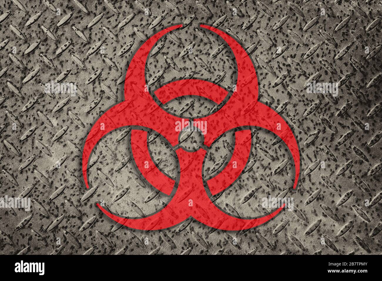 Symbole de danger biologique Banque de photographies et d’images à ...
