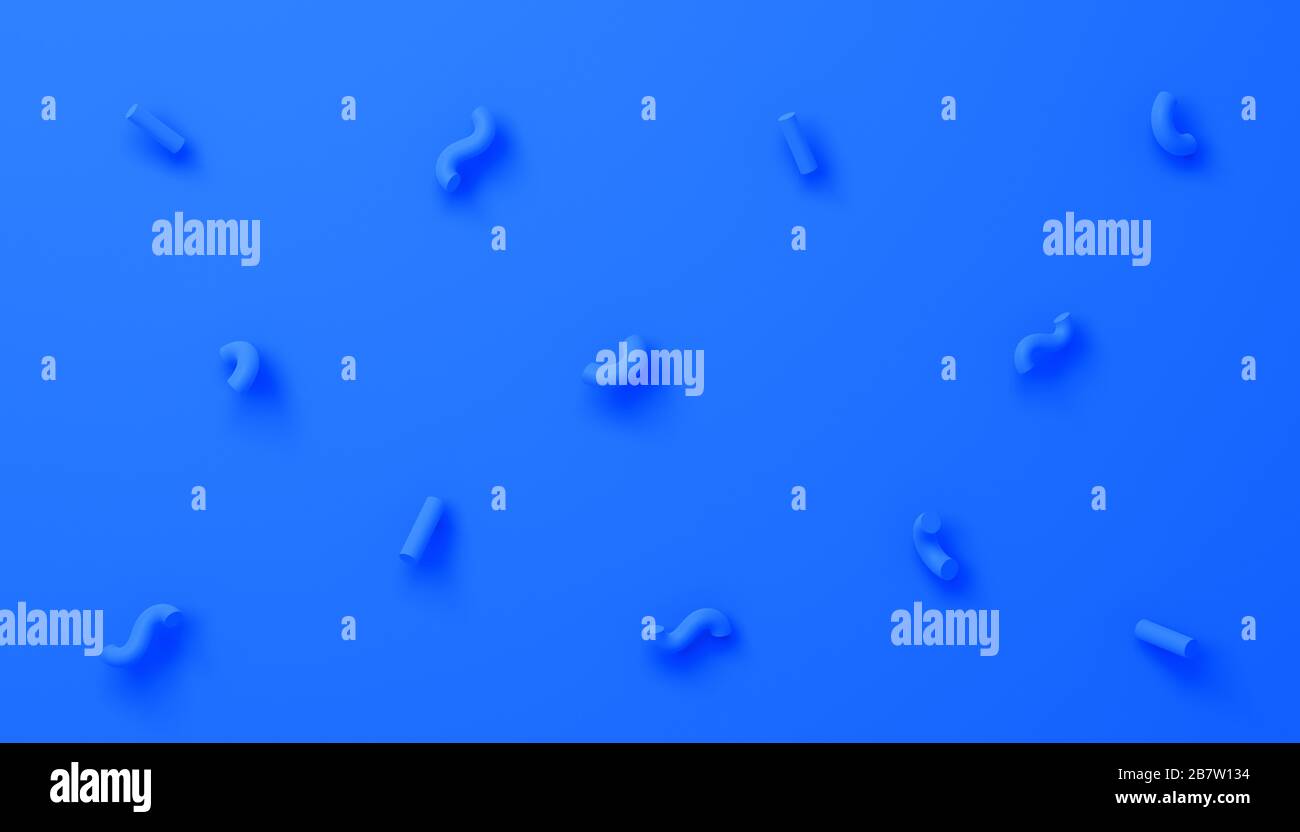 Rendu abstrait en trois dimensions de la composition avec des formes aléatoires, conception moderne de l'arrière-plan Banque D'Images