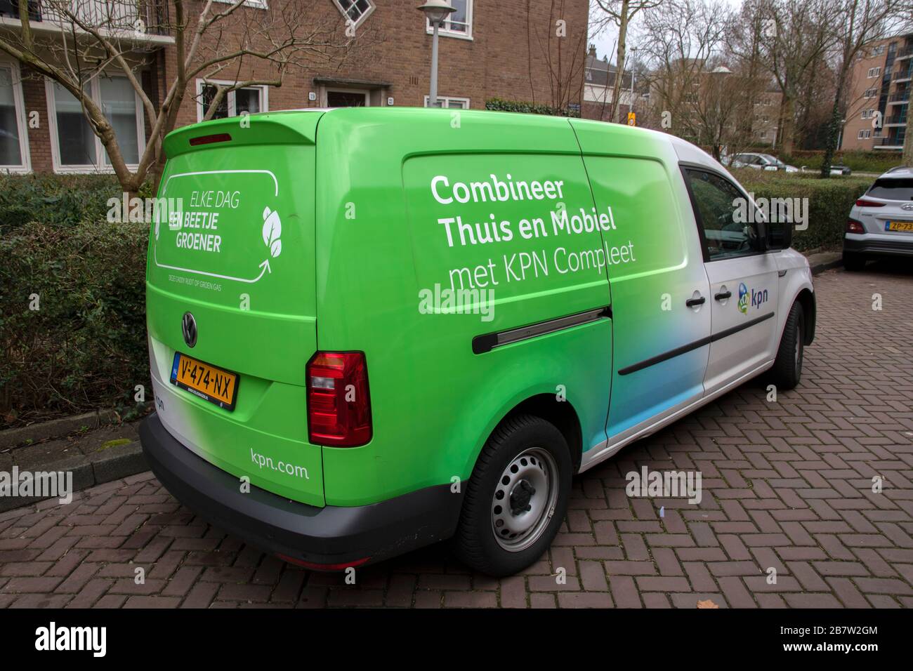 KPN Company car à Amsterdam Pays-Bas 2020 Banque D'Images