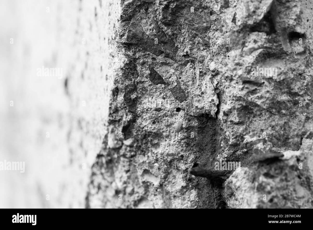 Près d'un segment du mur de Berlin est un monument situé dans un parc public de DŸsseldorf, capitale de l'État fédéral de Rhénanie-du-Nord-Westphalie, Banque D'Images