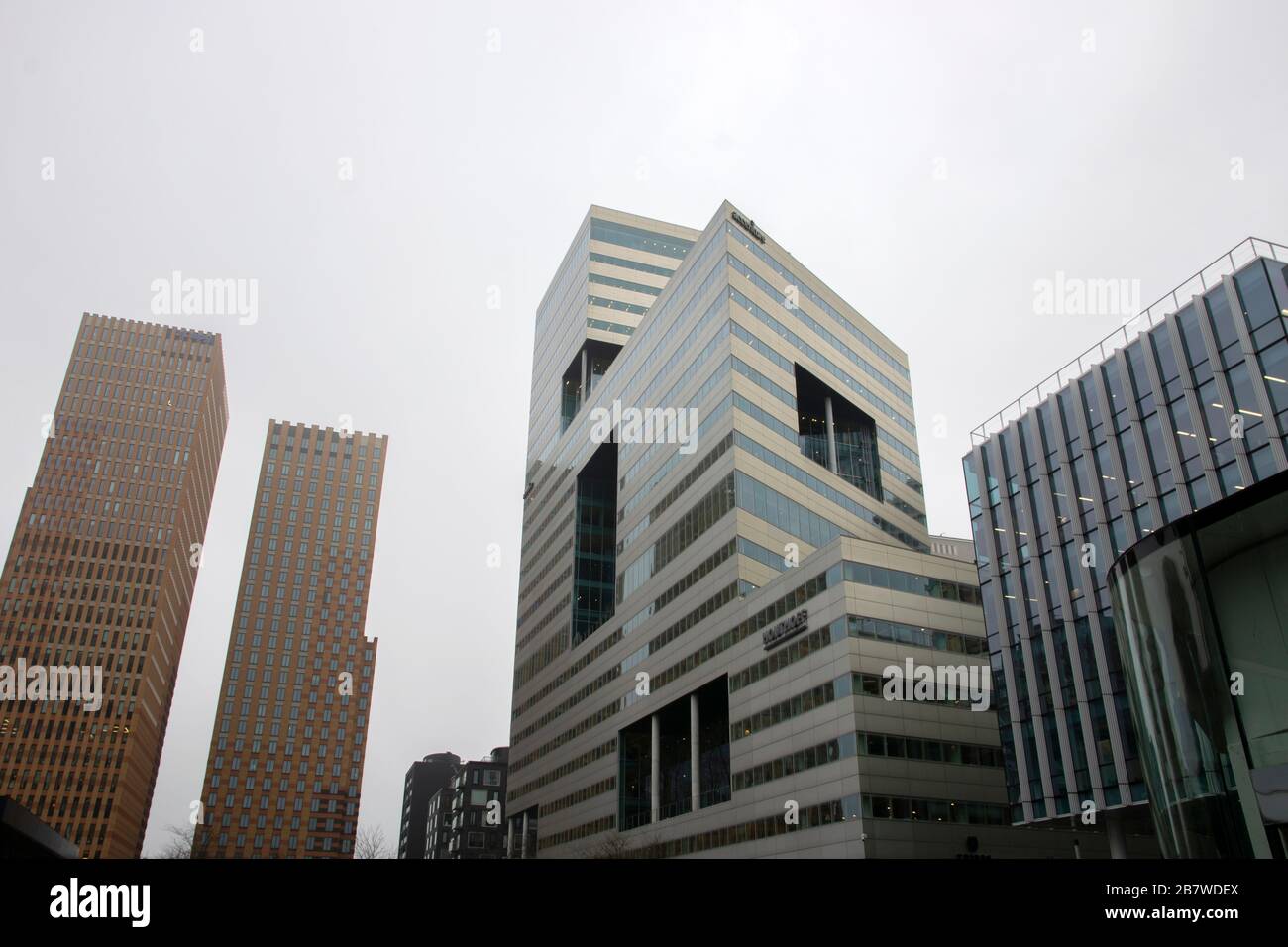 Horizon des Zuidas à Amsterdam Pays-Bas 2020 Banque D'Images