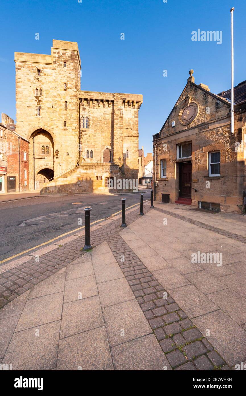 La salle Moot à Hexham Northumberland Banque D'Images