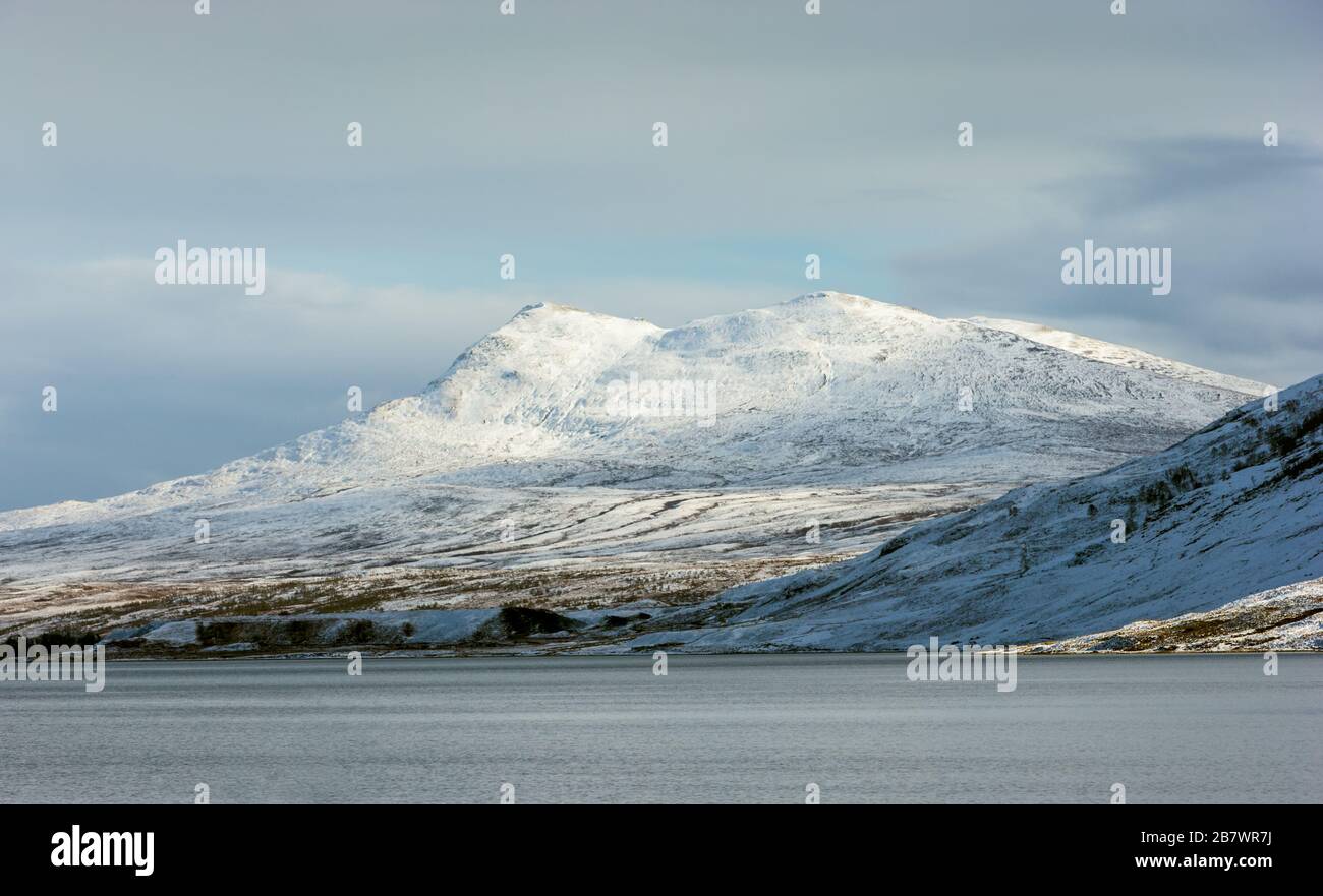 Loch A Chorisg près d'Achasheen Ross-shire Highlands Ecosse Banque D'Images