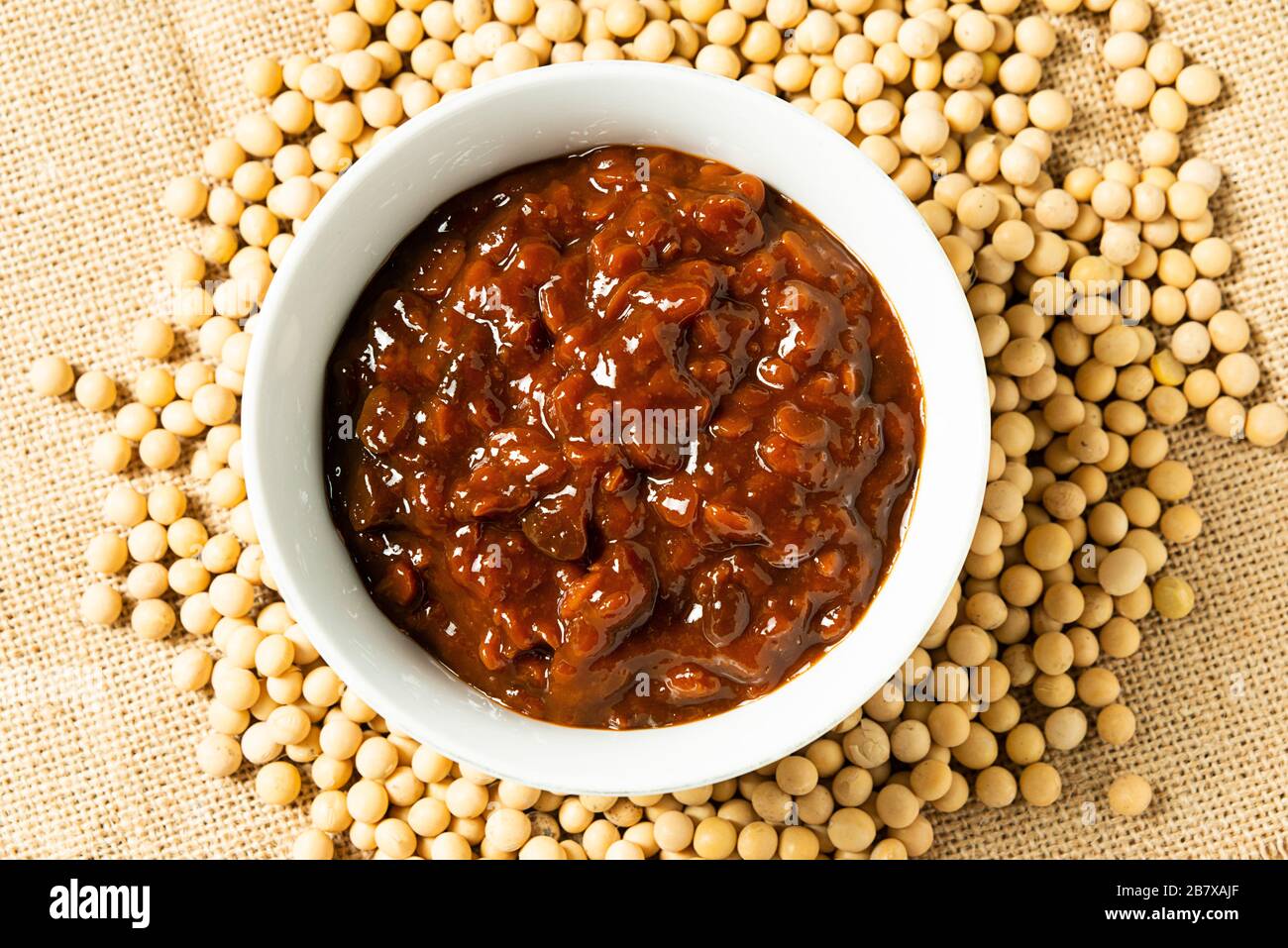 Une délicieuse assiette de sauce de soja chinoise Banque D'Images