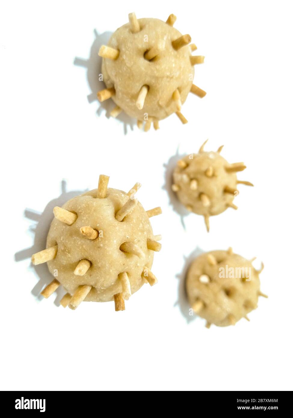 Une image du virus corona Banque D'Images