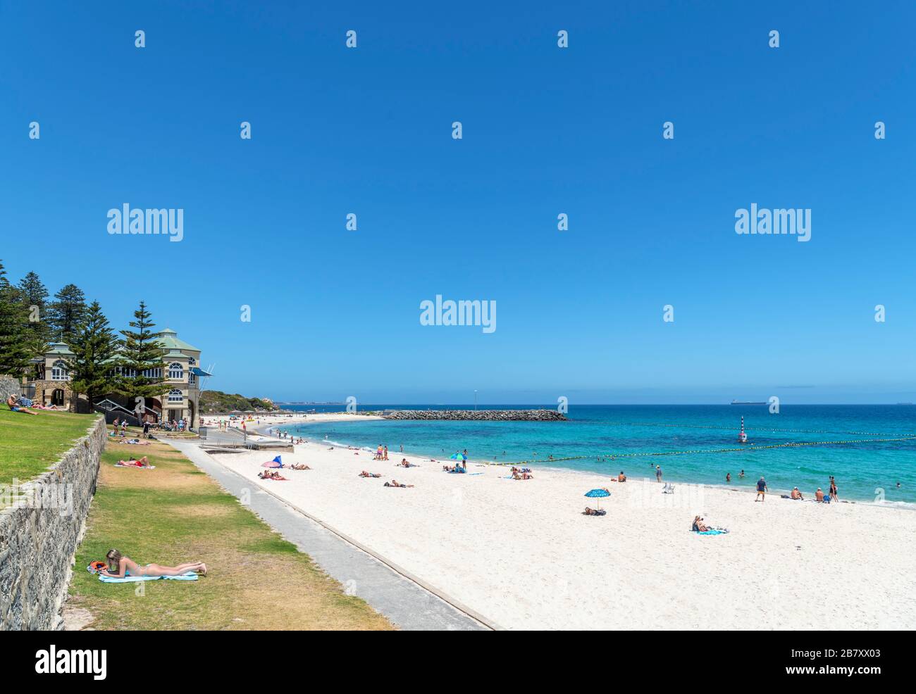 Cottesloe Beach, Australie occidentale, Australie Banque D'Images