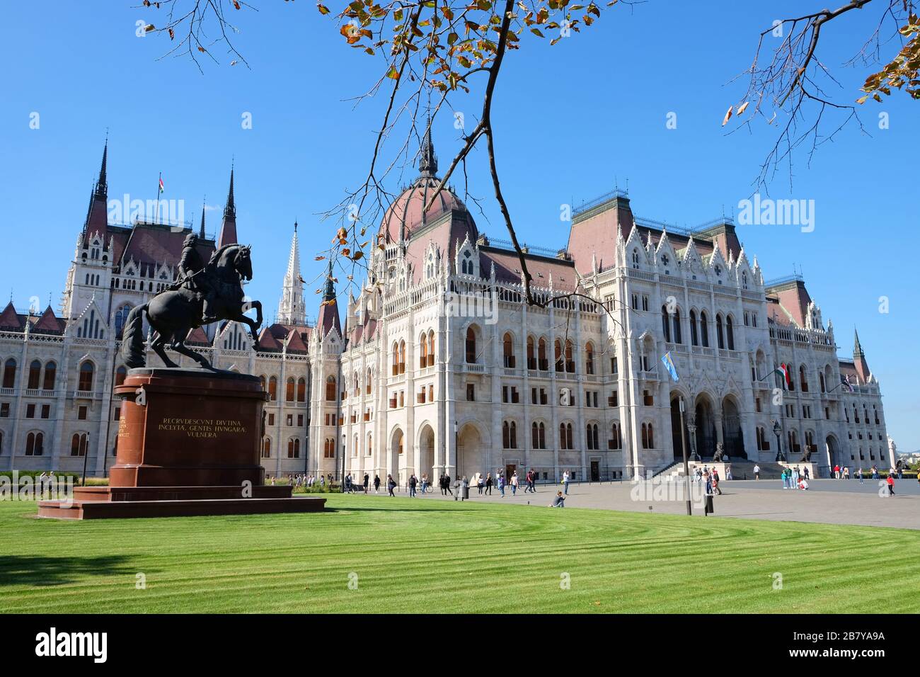 Vacances jours à Budapest, Hongrie. Beaucoup de beaux endroits Banque D'Images