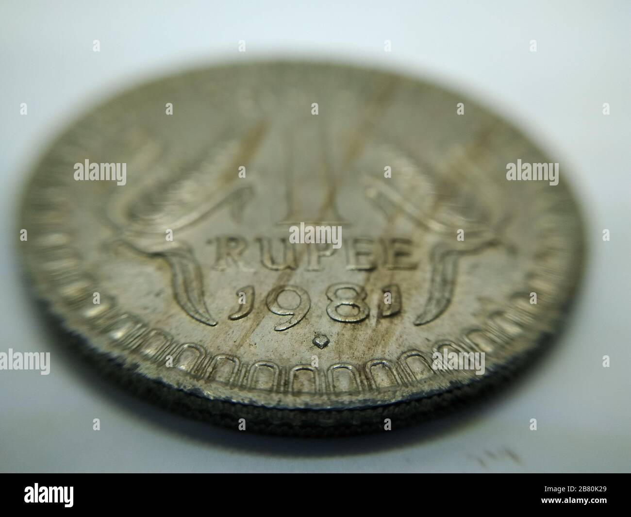 Une photo de pièce de monnaie Banque D'Images