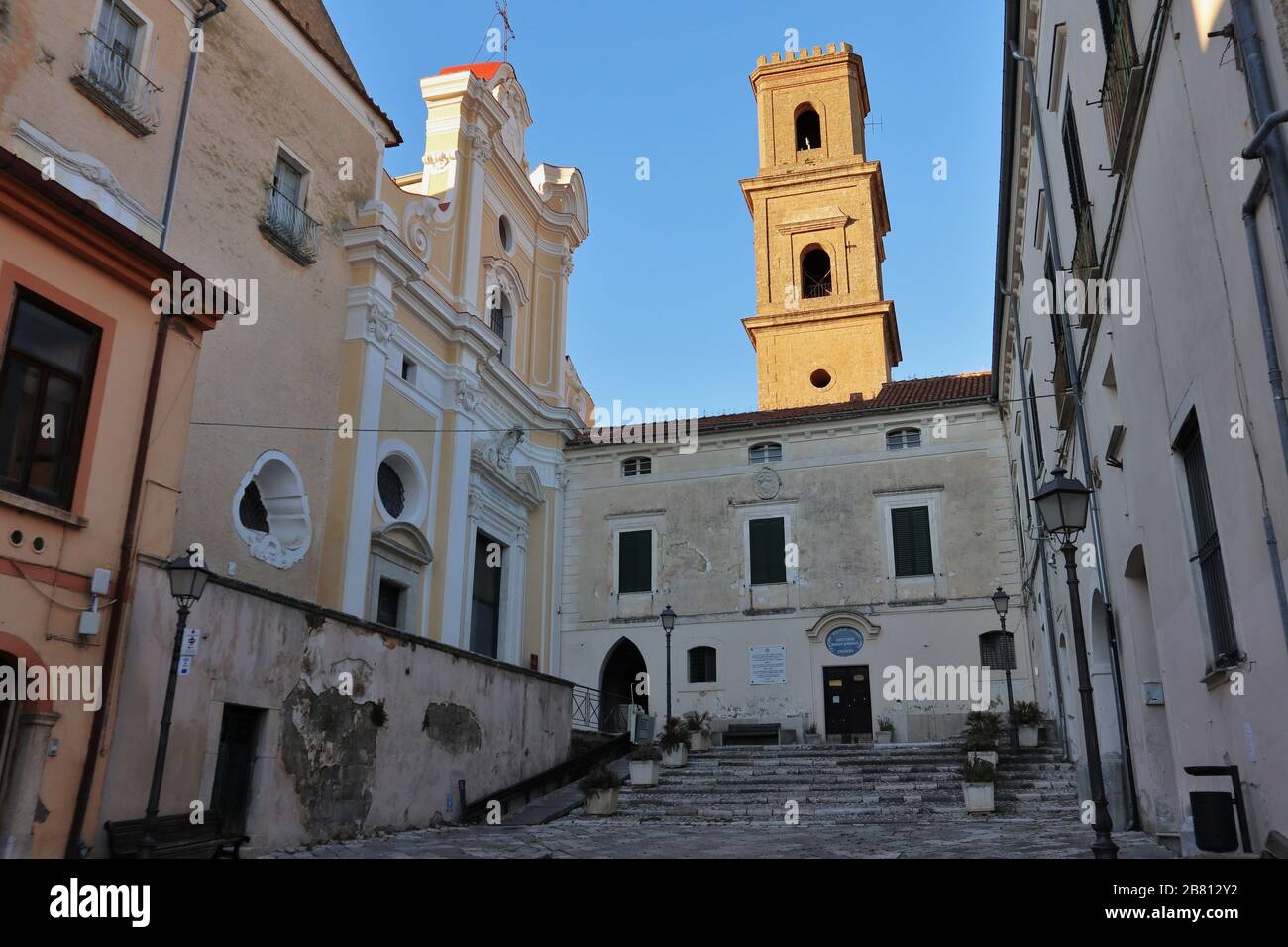 Duomo di Caiazzo Banque D'Images