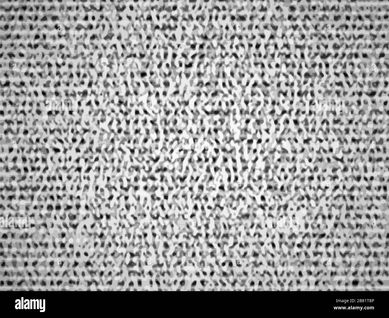 Plan macro sur une télévision à écran LCD matrix Illustration de Vecteur