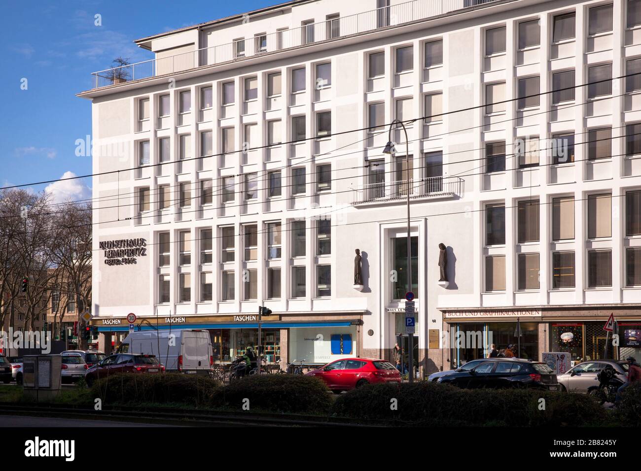 La maison de vente aux enchères d'art Lempertz sur Neumarkt, Cologne, Allemagne. das Kunstauktionshaus Lempertz am Neumarkt, Koeln, Deutschland. Banque D'Images
