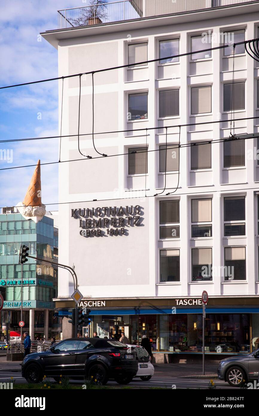 La maison de vente aux enchères d'art Lempertz sur Neumarkt, Cologne, Allemagne. das Kunstauktionshaus Lempertz am Neumarkt, Koeln, Deutschland. Banque D'Images