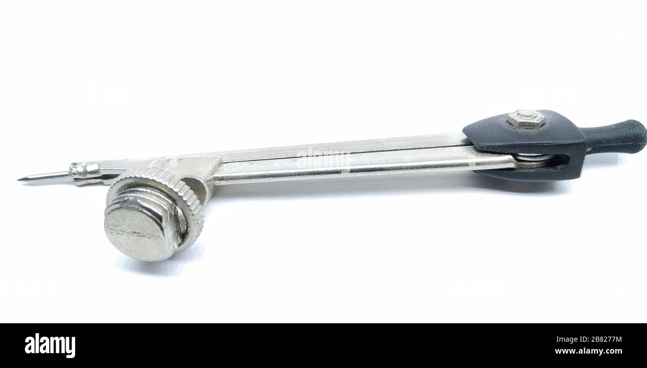 Une photo de la boussole de l'école Banque D'Images