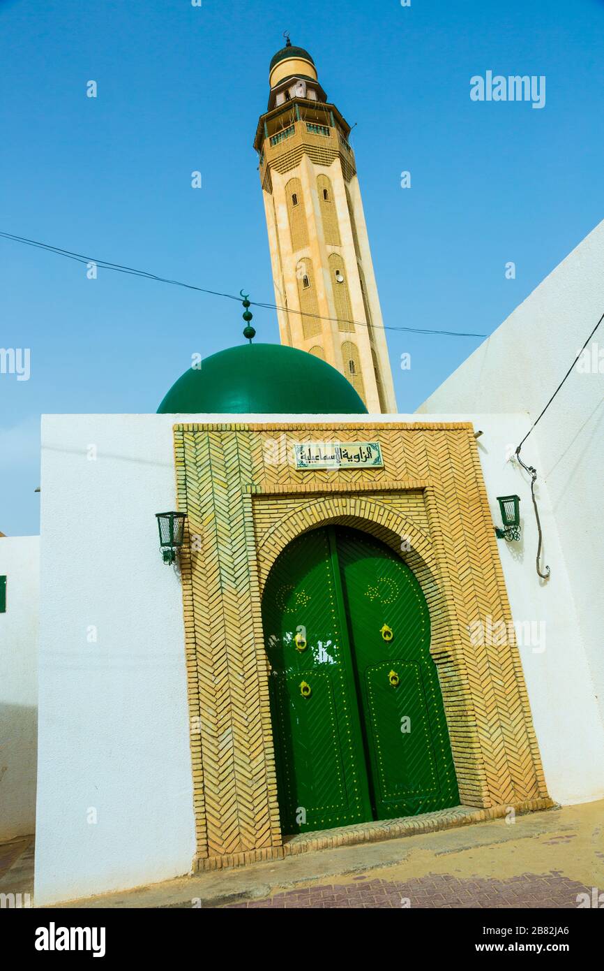 Madrasa dans une médina. Banque D'Images