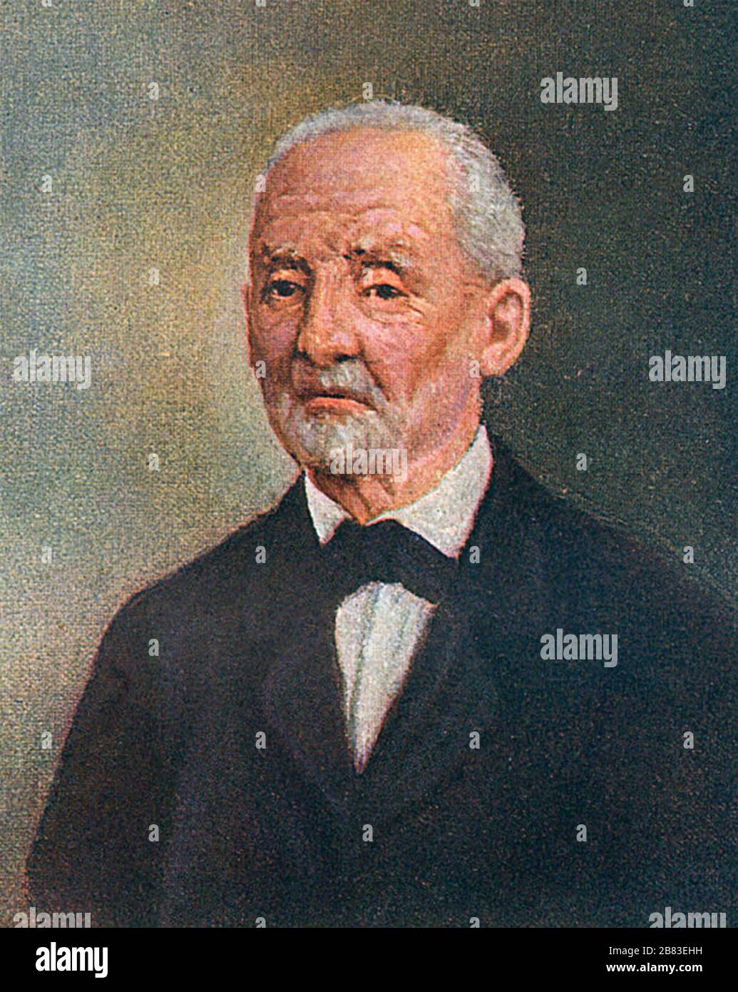 Anton BRUCKNER (1824-1896) compositeur autrichien Banque D'Images