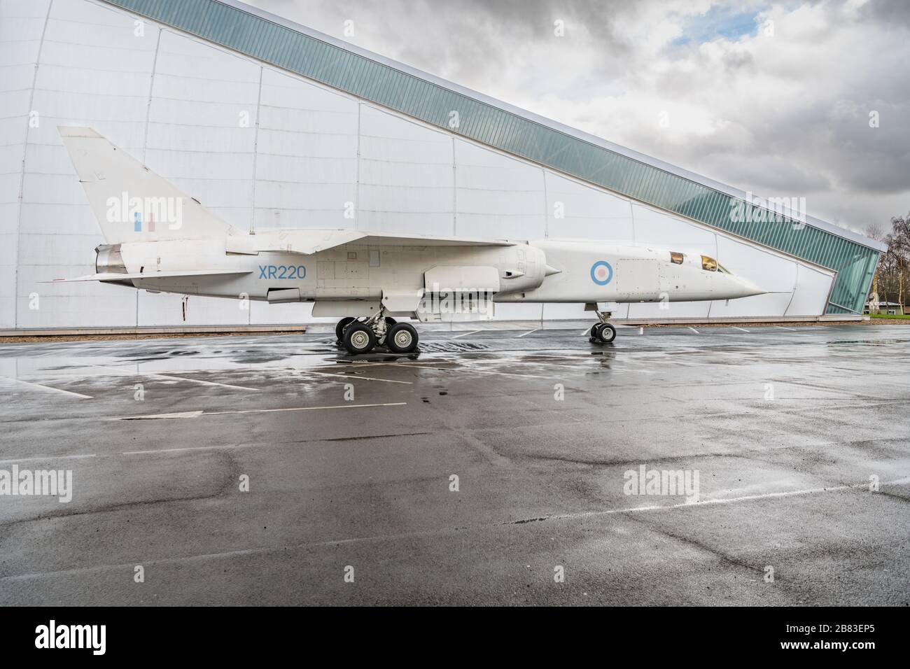 British Aircraft Corporation TSR 2, RAF Museum, Cosford Banque D'Images