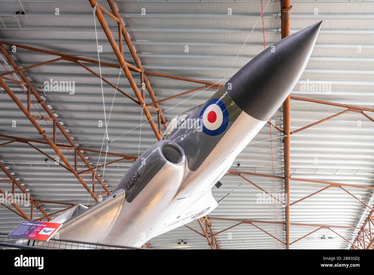 Gloster Javelin FAW 1, RAF Museum, Cosford Banque D'Images
