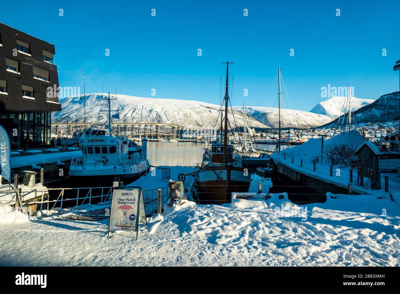 Tromso (Norvège) Banque D'Images