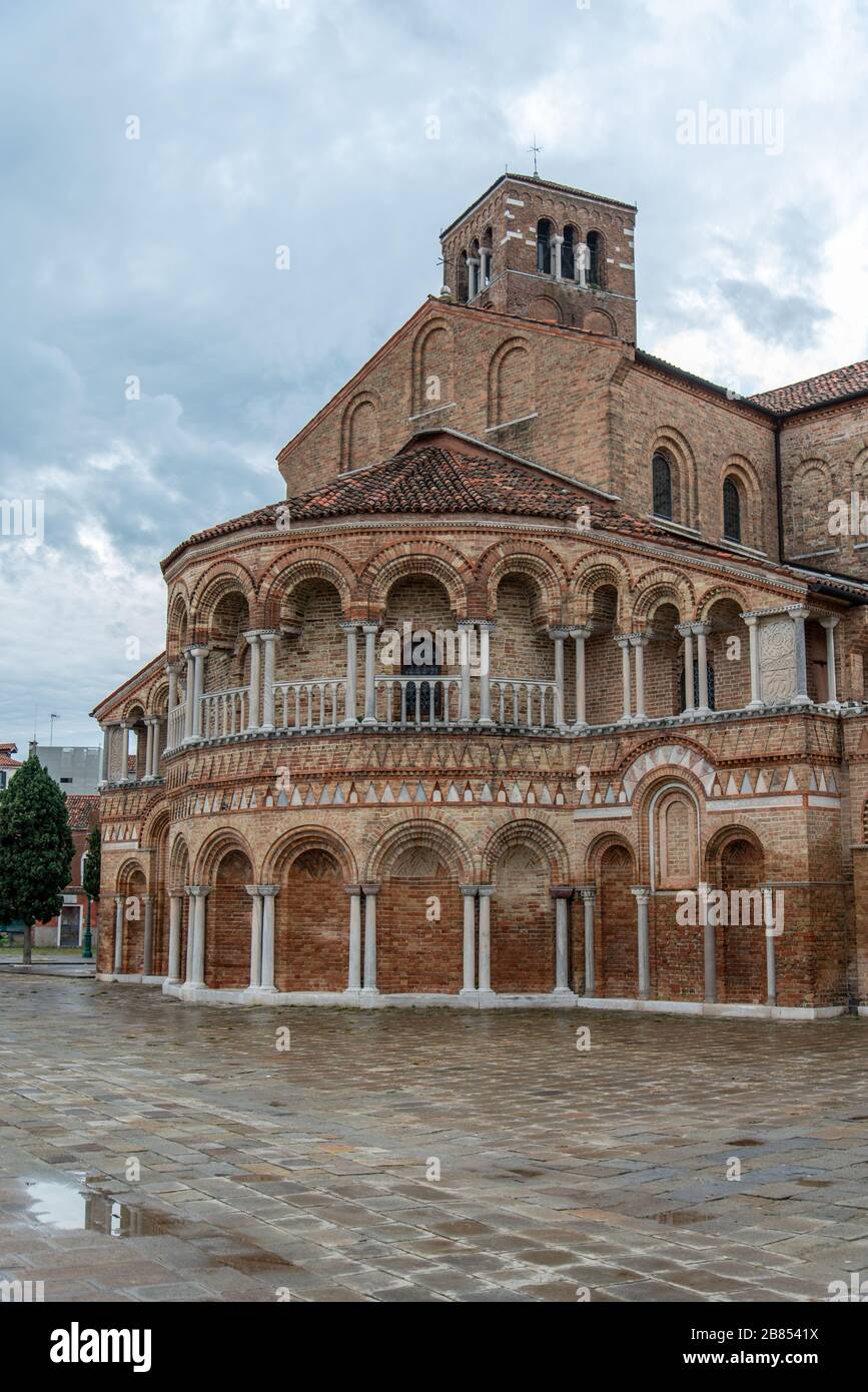 Basilique de Santi Maria e Donato, Murano/Venise, Italie/Europe Banque D'Images