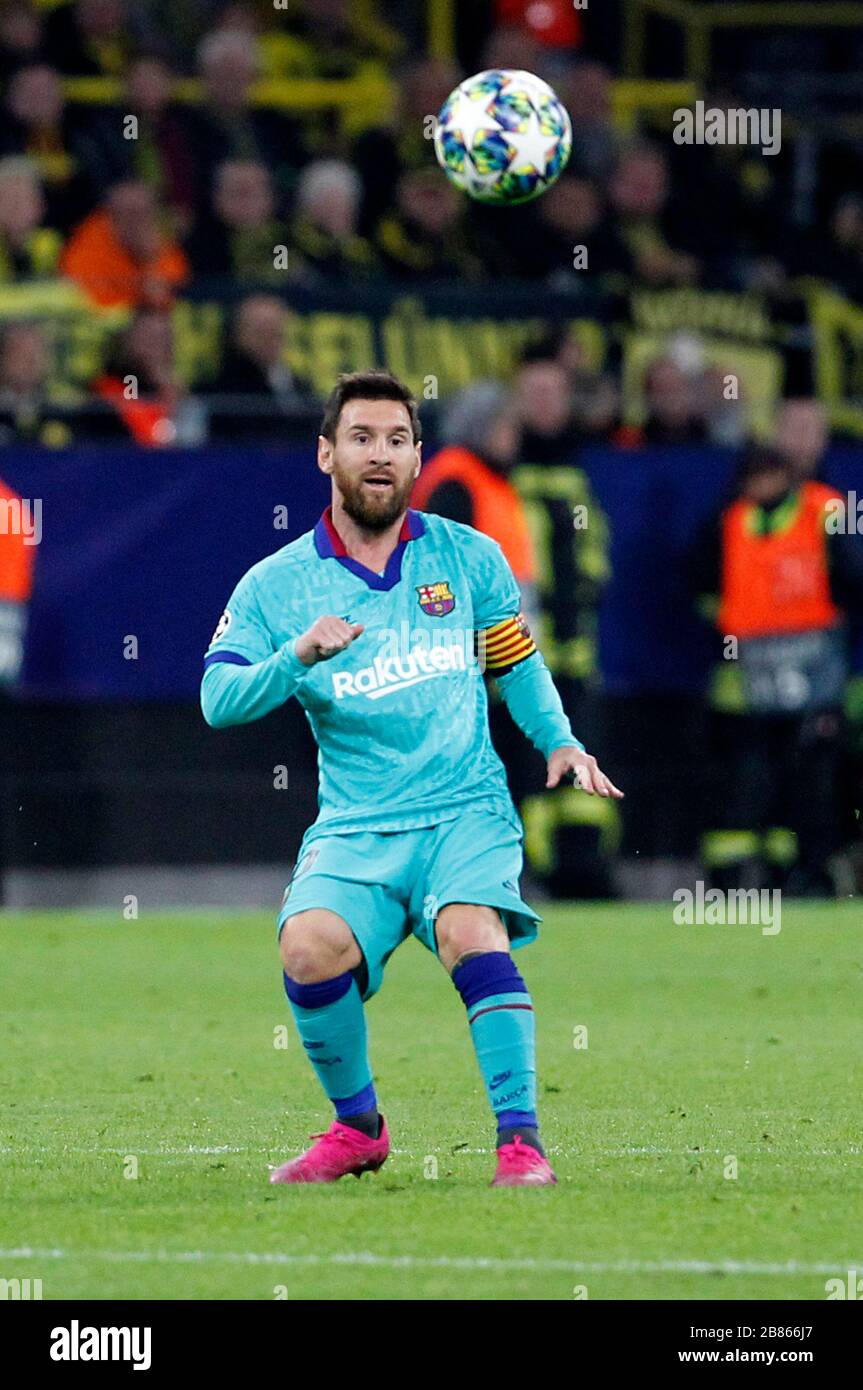 Dortmund, signal-Iduna-Park, 17.09.19 : Lionel Messi (FC Barcelona) Am ball  im Spiel der 1. Bundesliga zwischen Borussia Dortmund contre FC Barcelone  en d Photo Stock - Alamy