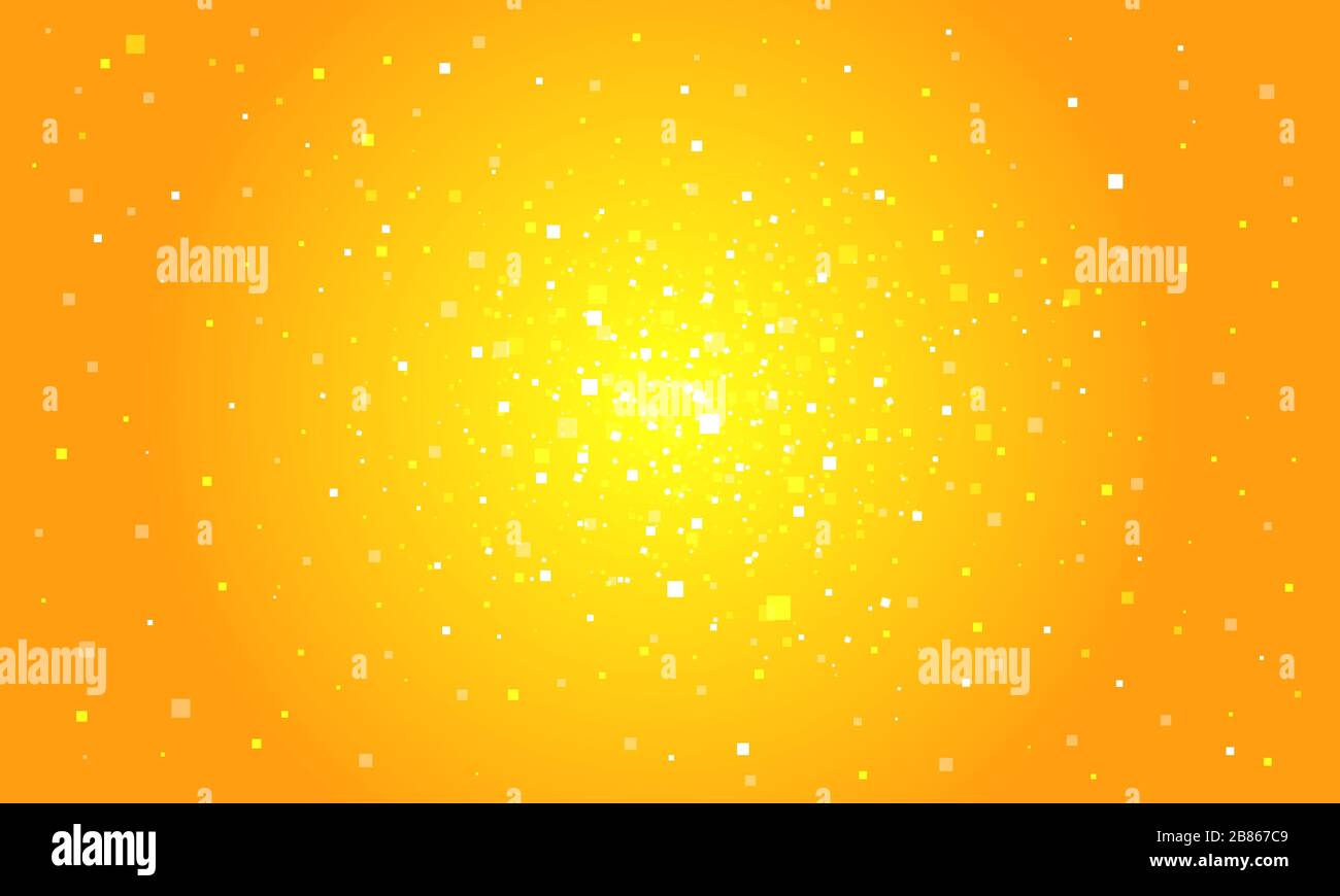 Fond orange digital Illustration de Vecteur