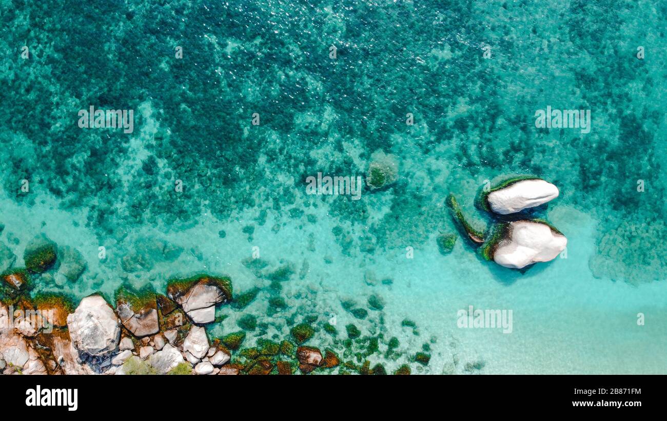 Meilleure plage de Koh Tao, Thaïlande Banque D'Images